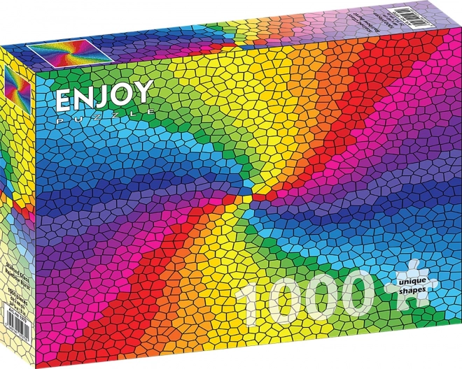 Puzzle Vitráž Regenbogen Explosion 1000 Teile