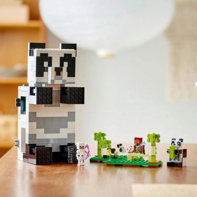 Lego Minecraft Panda-Reservat