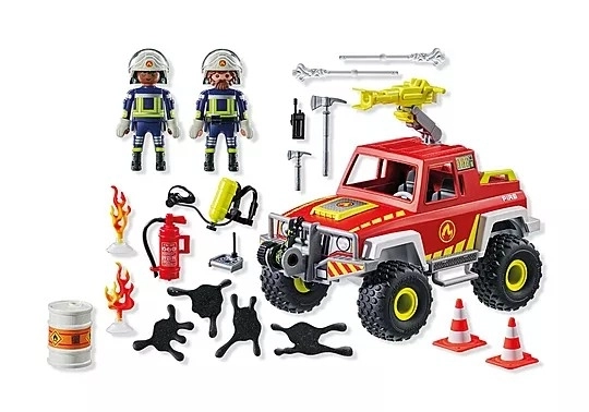 Geländegängiges Feuerwehrfahrzeug von Playmobil