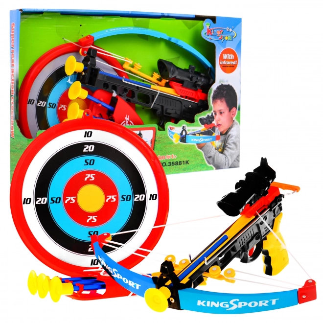 Kinderarmbrustset mit Laservisier