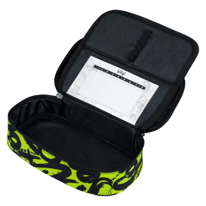 Baagl Schulmäppchen Etui Lime
