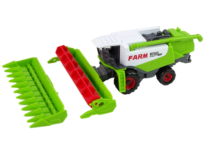 Funktionaler Mähdrescher für die Ernte
