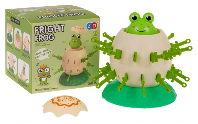 Geschicklichkeitsspiel Springender Frosch für Kinder