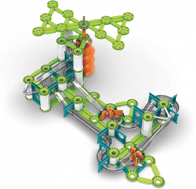 Geomag Mechanics Gravity Aufzug-Kreislauf 207 Teile