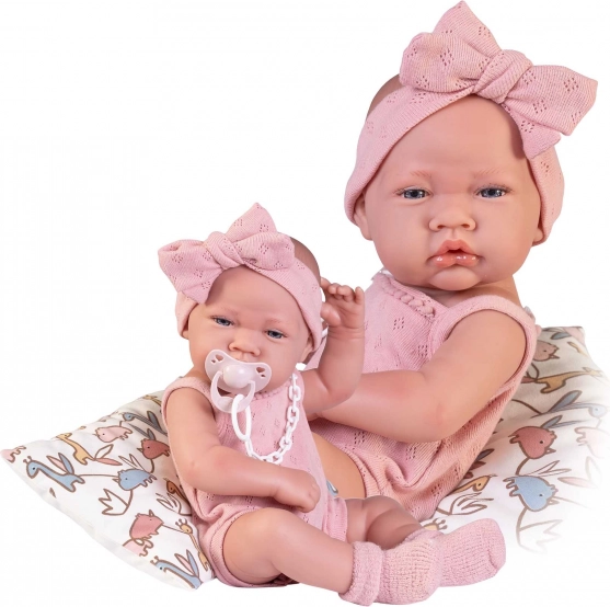 Realistisches Baby-Puppe mit Ganzkörper-Vinyl 42 cm