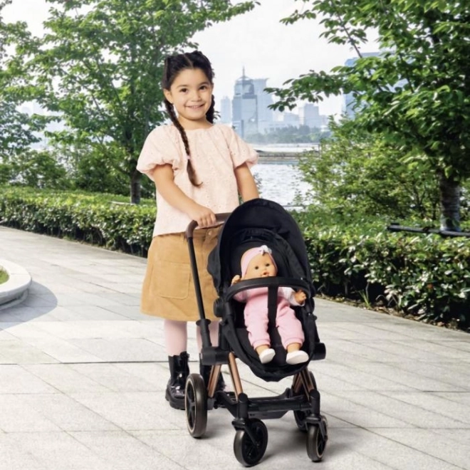 Puppenwagen Cybex 3 in 1 schwarz