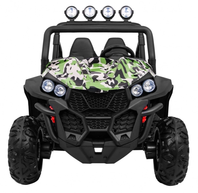 Grand Buggy Strong Lift pro Kinder Moro + Antrieb 4x4 + Fernbedienung + Gepäckträger + MP3 Radio + LED-Diode