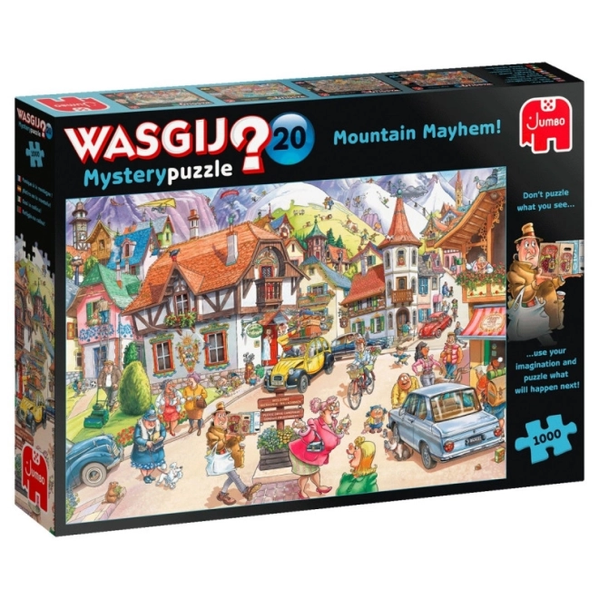 WASGIJ Mystery 20: Bergwahnsinn Puzzle 1000 Teile