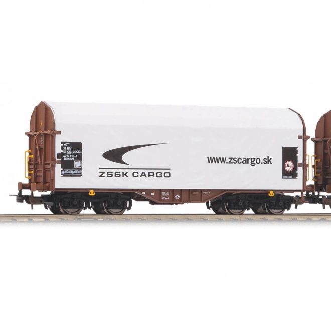 Piko Set aus 2 gedeckten Güterwagen Shimmns ZSSK