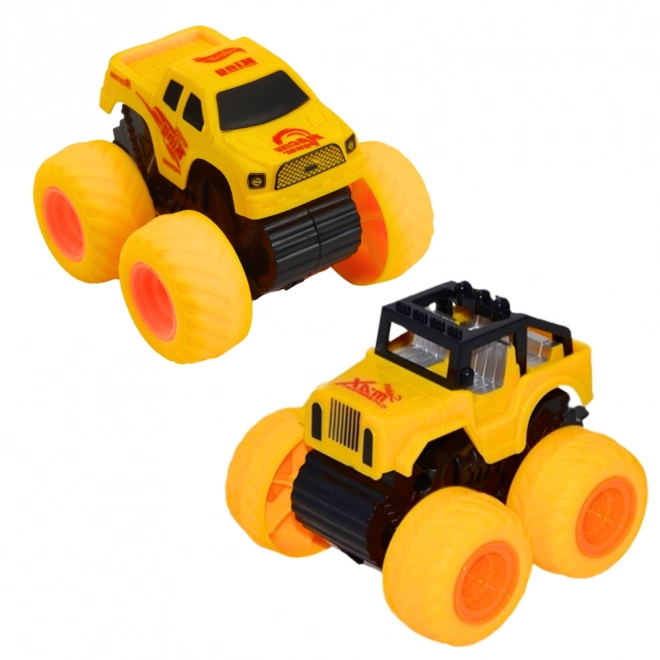 Geländewagen für Kinder mit Rückfahrantrieb