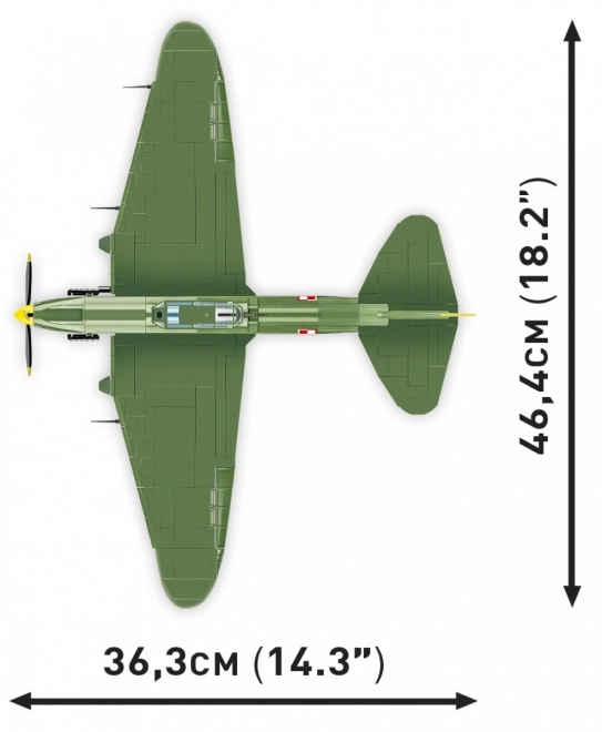 Historische Sammlung WWI IL-2M3 Shturmovik 625 Steine