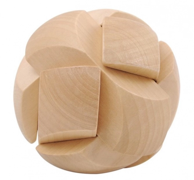 Holz-Puzzle-Kugel