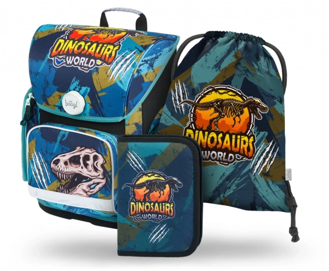 Ergo Schultasche Dinosaurier Welt Set