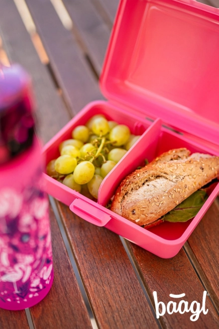 Baagl Lunchbox mit Flamingo-Motiv