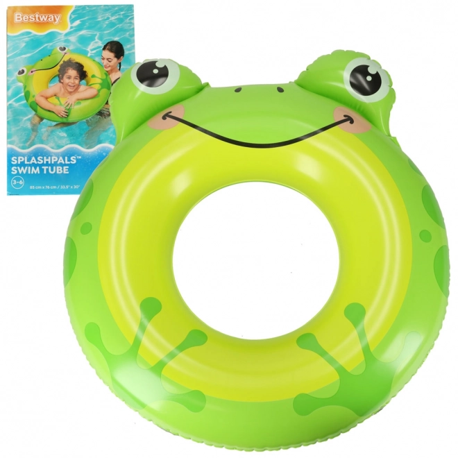 Bestway Schwimmreifen aufblasbar Frosch 3-6 Jahre