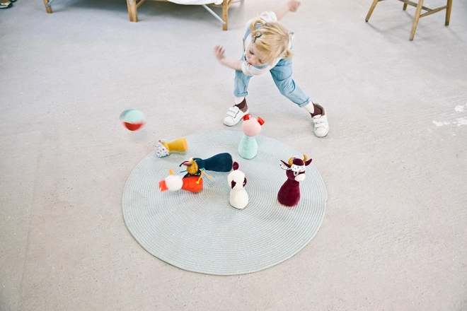 Lilliputiens Bauernhof Kegelspiel