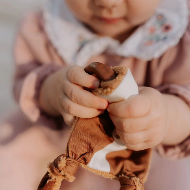 Ababu Hängespielzeug Kälbchen mit Raschelpapier