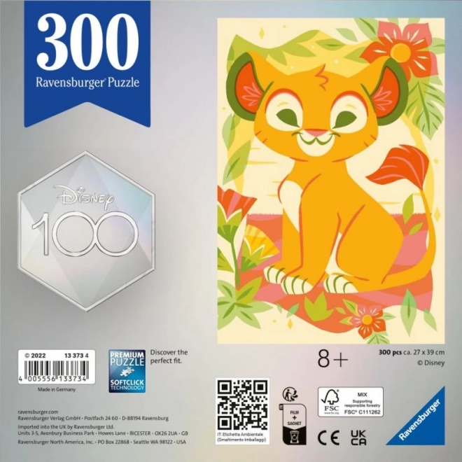 Disney 100 Jahre: Der König der Löwen Puzzle 300 Teile