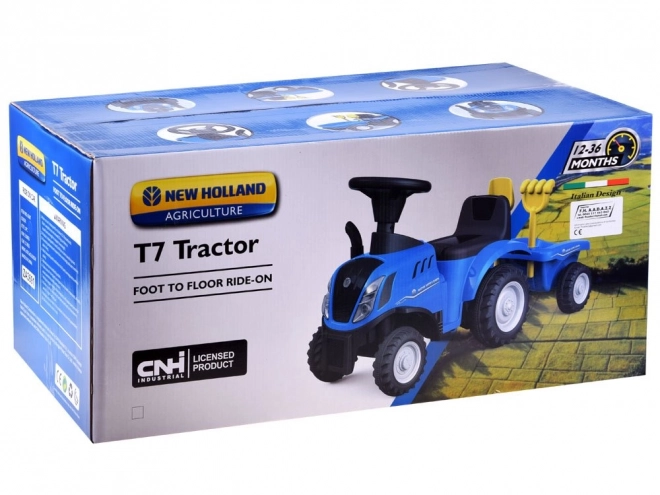 New Holland Kindertraktor mit Anhänger