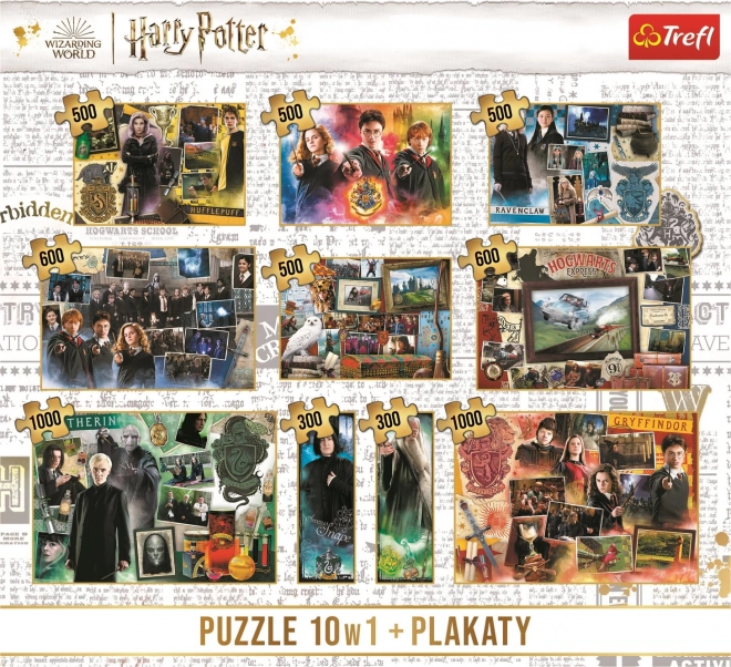 Trefl Puzzle Harry Potter 10 in 1 Set