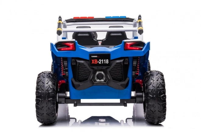 Kinder Polizeifahrzeug mit Akku 4x4 Buggy XB-2118