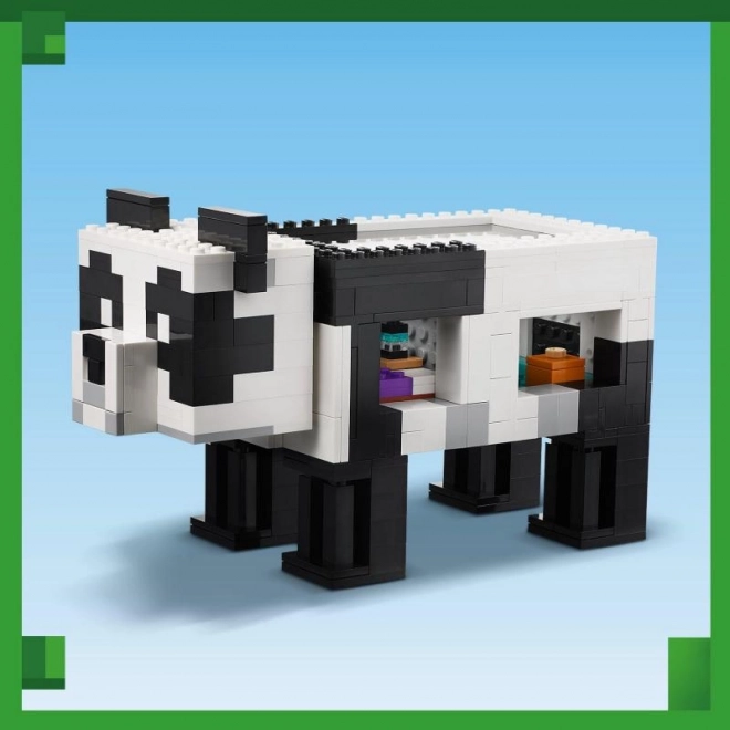 Lego Minecraft Panda-Reservat