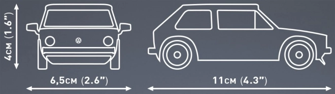 Bausatz Volkswagen Golf 1974-1983