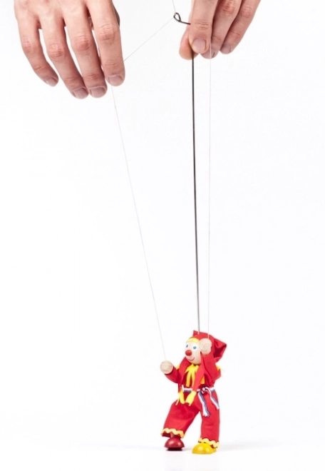Gerlich Handgefertigte Holzmarionette Kasperl