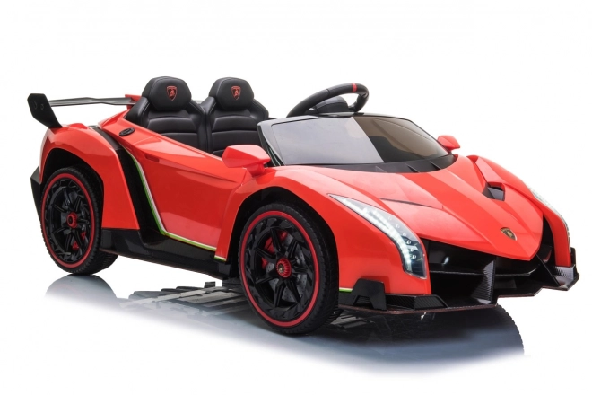 Rotes Auto Lamborghini Veneno