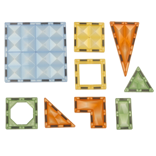 Leuchtende magnetische Bausteine 124 Teile