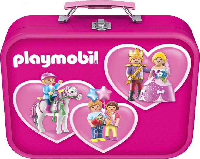 Schmidt Puzzle Playmobil Puzzleset im Metallkoffer