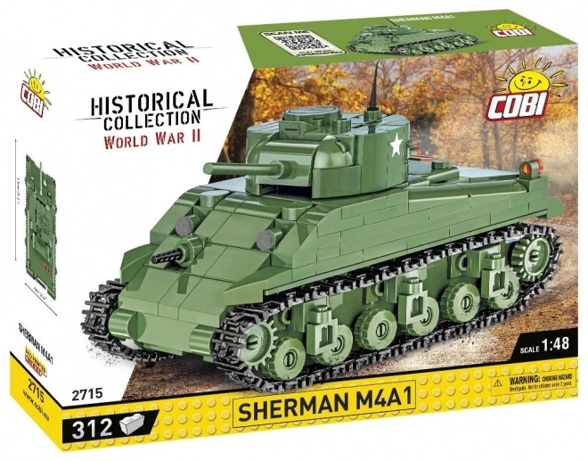 Cobi II WW Sherman M4A1 Panzermodell 1:48