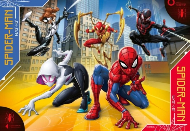 Spiderman Puzzle mit 35 Teilen