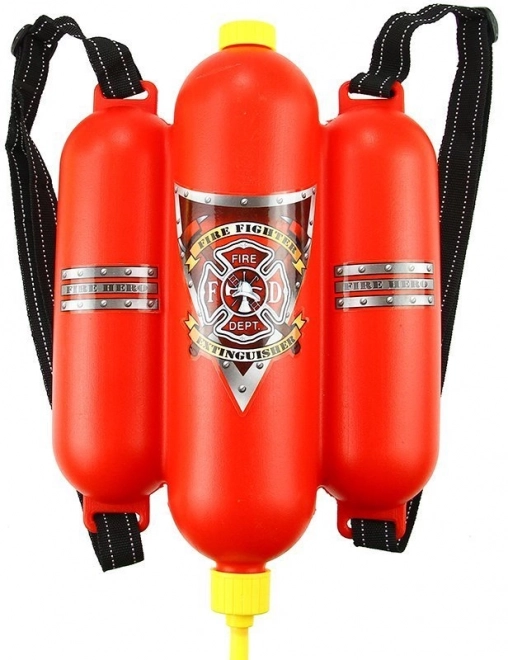 Feuerwehrspielzeug-Set mit Wasserspritze