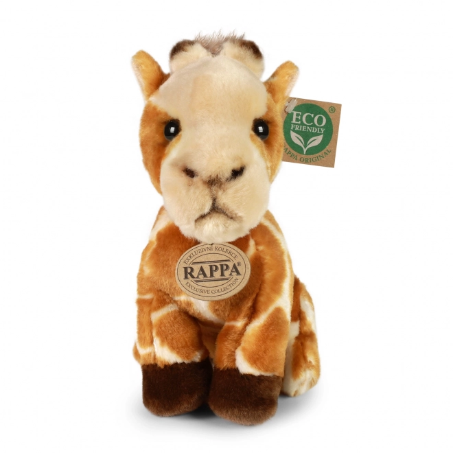 Sitzende Plüschgiraffe 18 cm umweltfreundlich