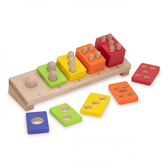 Wonderworld Holzpuzzle Bunte Zahlen