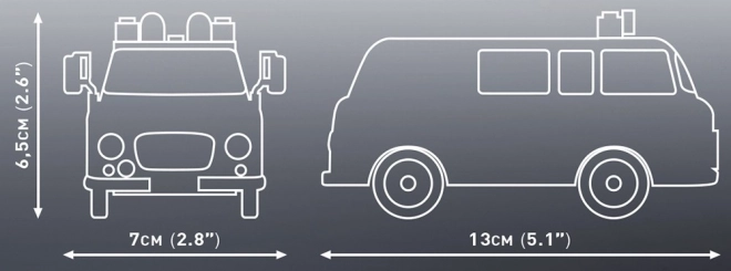 Barkas B1000 Polizei Modellauto