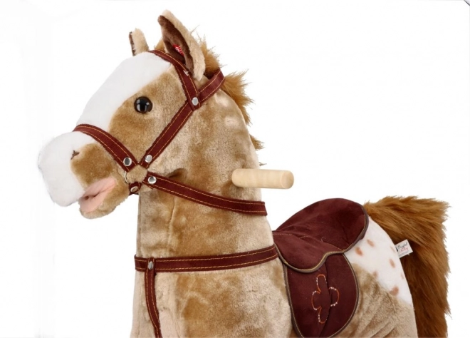 Schaukelpferd Mustang mit Rädern