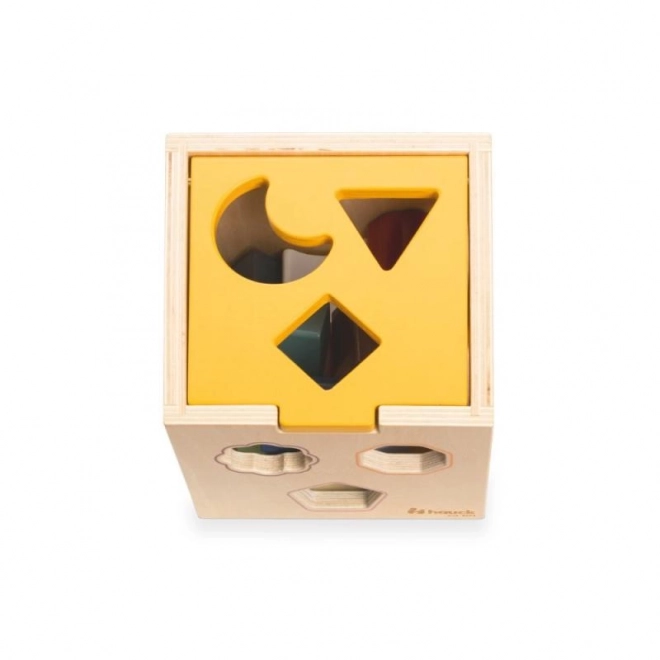 Holzpuzzle Sortierbox