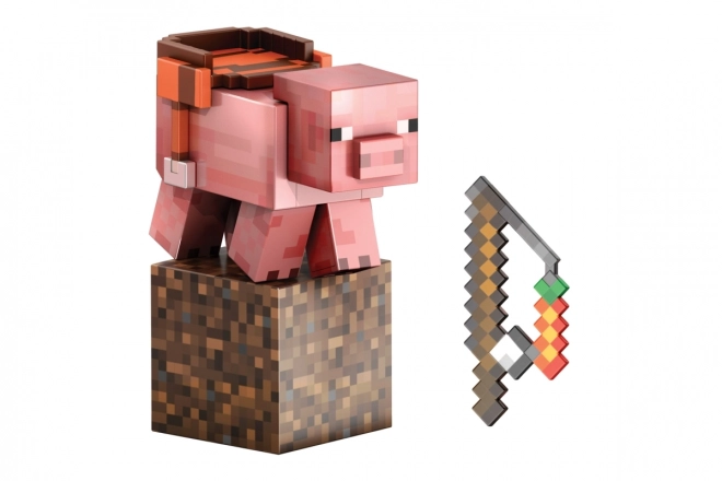 Sammlerfigur Schwein - Minecraft Diamant-Level