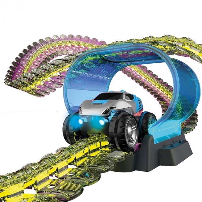 Smoby Flextreme Neon Rennstrecke Startset mit Auto