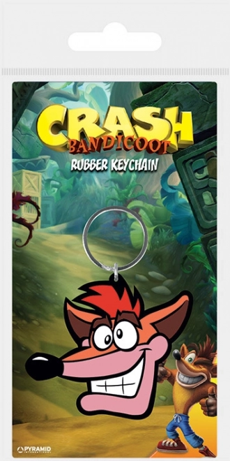 Gummi-Schlüsselanhänger Crash Bandicoot Extra Leben