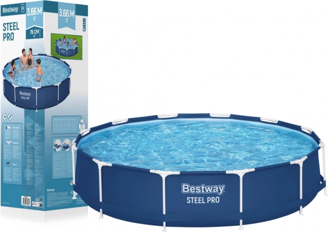 Runder Pool Bestway Steel Pro 366 x 76 cm