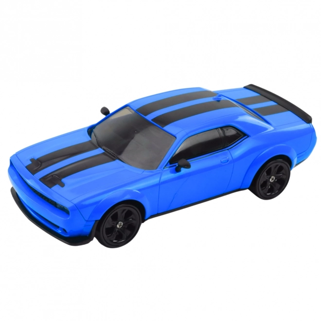 Ferngesteuertes Drift-Auto mit austauschbaren Rädern - Blau