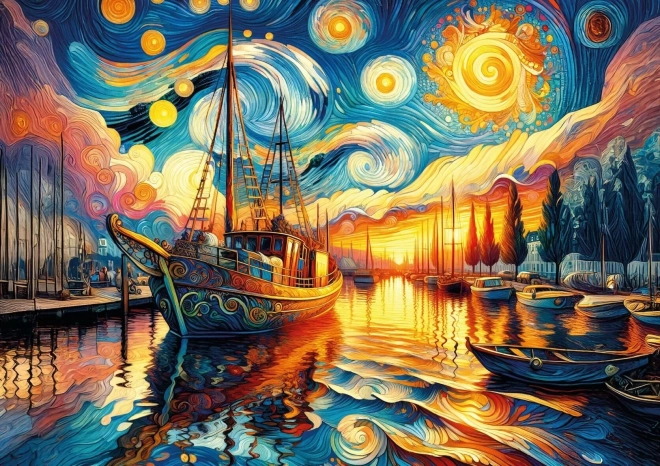 Puzzle Befahren Sie das Meer 260 Teile