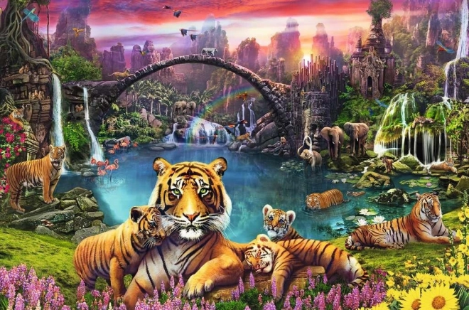 Ravensburger Puzzle Tiger im Paradies 3000 Teile