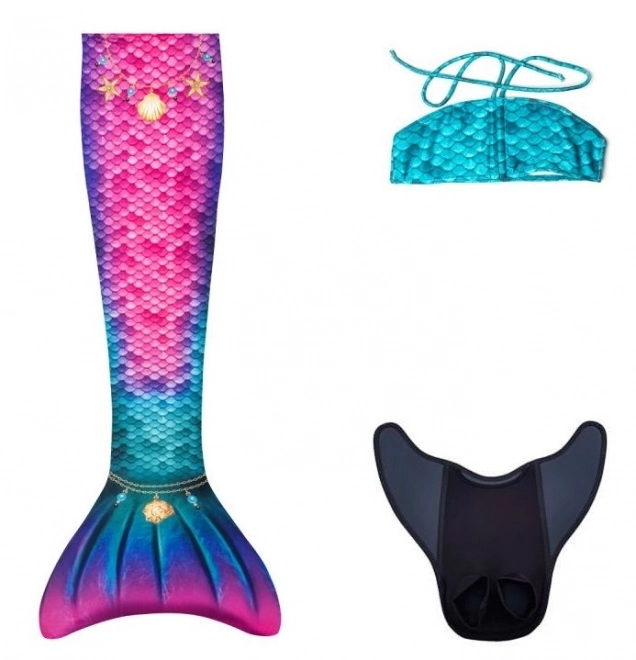 Monoflosse Aquaris zum Schwimmen inkl. Bikini