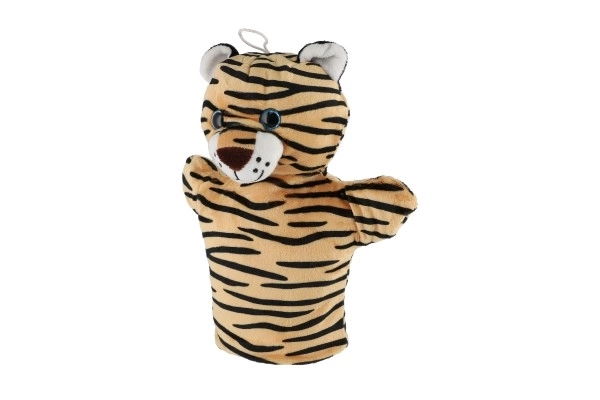 Plüsch-Handpuppe Zootier 24cm