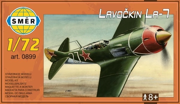 Realistischer Modellbausatz Lavočkin La-7