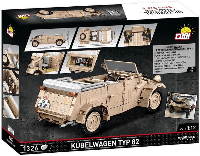 Kübelwagen Modellauto Typ 82 von Cobi